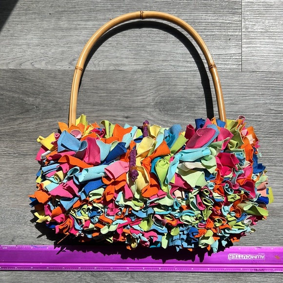 Handmade Colorful Handbag - Picture 5 of 12